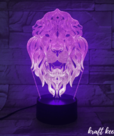 Kraft Keeda 3D Lion Night Lamp