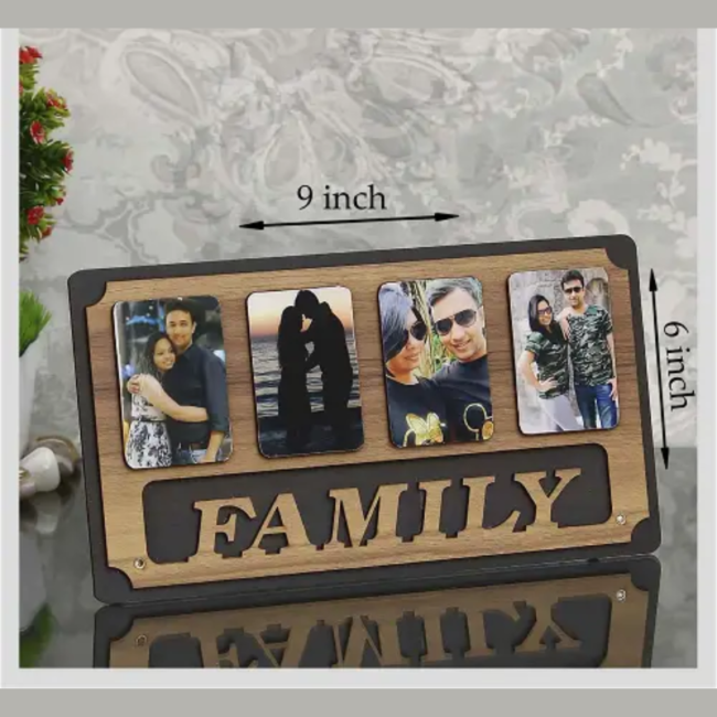 Kraft Keeda MDF Family Photo Frame