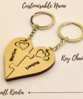 Kraft keeda Custom MDF Name Keychain Base