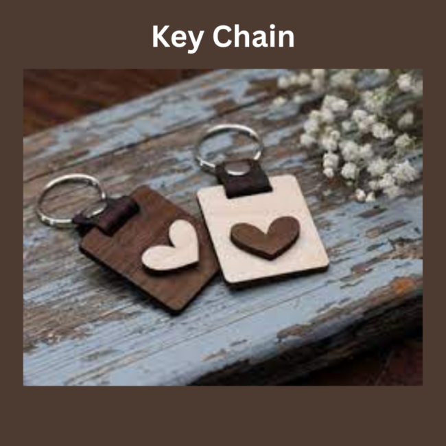 kraft keeda Custom Name MDF Keychain Bases